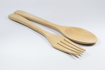 spoon & fork wood