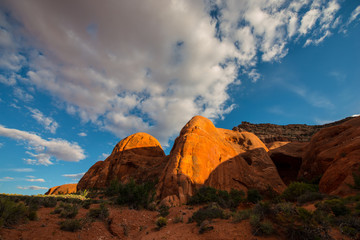  Beautiful Sunset at Cave Point, Grand Staircase - Escalante Nat