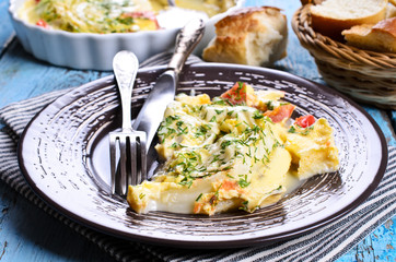 Casserole with vegetables