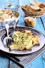 Casserole with vegetables