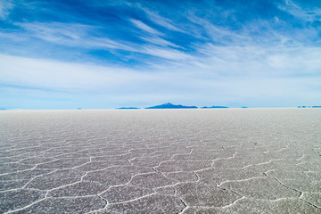 Salt plain Salar de Uyuni, Bolivia