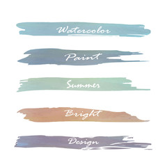 Obraz premium Set of banners. Vector illustration.blue green brown violet purp