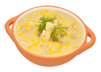 Chicken And Sweet Corn Soup