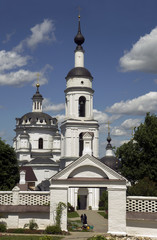Собор с колокольней Черноостровского монастыря. Малоярославец.