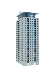 single skyscraper