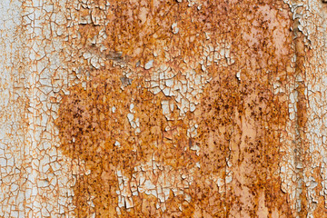rusty metal wall texture