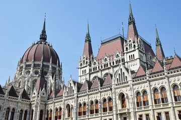 Fototapeta na wymiar Parliament building, Budapest, Hungary
