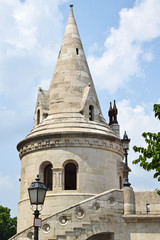 Tower of the Fishermen's bastion, Budapest, Hungary