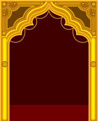 Golden Temple Door Frame