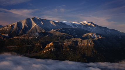 Obraz premium Serra d'Ensija, Berguedà (Catalunya / Pirineus / Pyrenees / Pirineos)