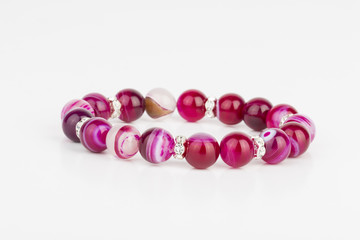 Beads jewelry - Stock Image macro.