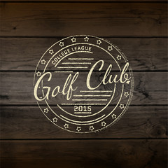 Golf badges logos and labels for any use