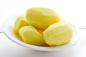Boiled potatoes