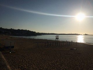 Obraz premium Sunset in Saint-Jean-de-Luz