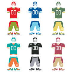 American football uniform