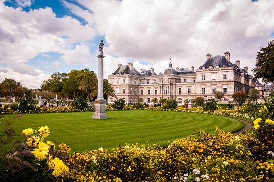 The Palace in the Luxembourg Gardens, Paris, France