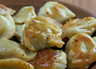 Homemade fish dumplings