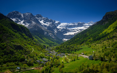 Obraz premium Cirque de Gavarnie (Pyrénées / Pirineos)