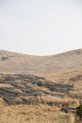 General Grave made by basalt in Jeju Island, Korea