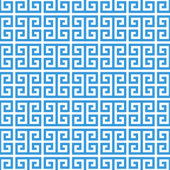 greek fret meander seamless pattern