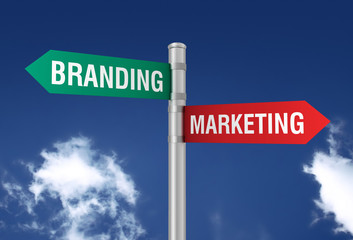 Obraz premium branding marketing