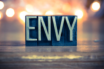 Envy Concept Metal Letterpress Type