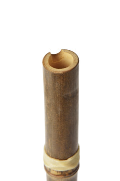 mouthpiece of Korean traditional instrument called Danso, isolat