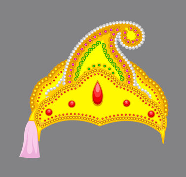 Decor Hindu Crown Design