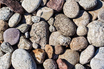 River pebble background