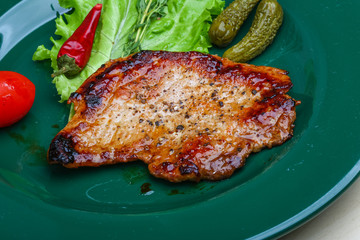 Roasted pork
