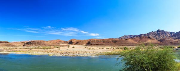 Oranje, Grenzfluss zwischen Namibia und Südafrika