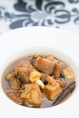 local food of Phuket in restaurant