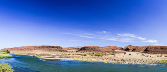 Oranje, Grenzfluss zwischen Namibia und Südafrika