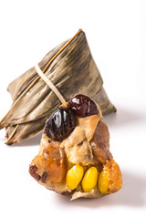 Zongzi or sticky rice dumpling