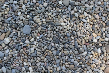 Hintergrund aus Kieselsteinen
