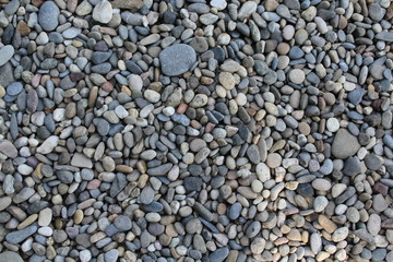 Hintergrund aus Kieselsteinen