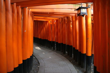 伏見稲荷大社　千本鳥居　京都
