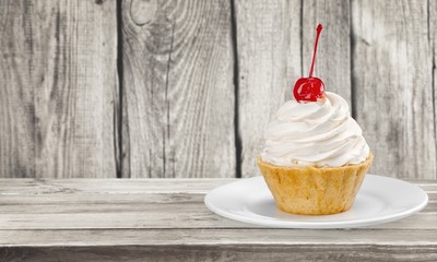Cake, Strawberry, Portion.