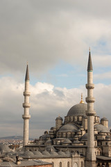 Fototapeta na wymiar New mosque, Eminonu, Istanbul