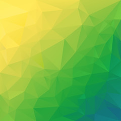 Fototapeta na wymiar vector polygonal background triangular design in diagonal colors