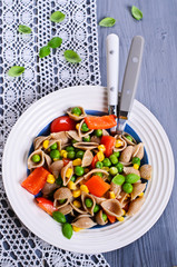 Pasta with vegetables