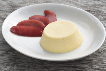 American Cheesecake with apple