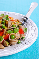 Pasta with vegetables