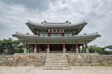 Obraz premium Sueojangdae of Namhansanseong in Korea