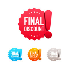 Final Discount Labels