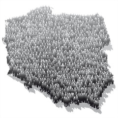 Fototapeta premium Pologne - Peuple polonais 