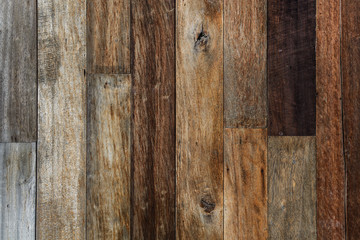 Close up of Old vintage wood textured