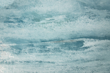 Fond de glace bleu glacier