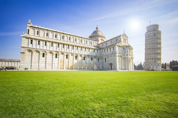 Fototapeta premium Krzywa Wieża w Pizie, Włochy.