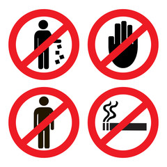 Set ban icons